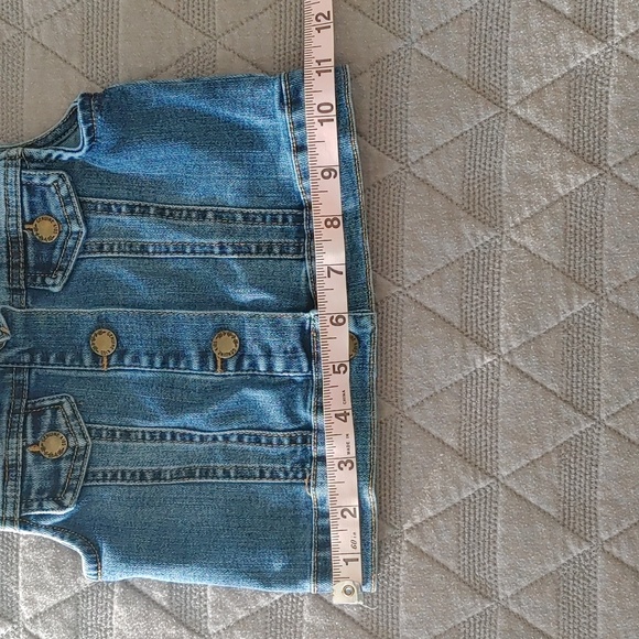 Osh Kosh Genuine Kids denim vest size 2T - Picture 9 of 9